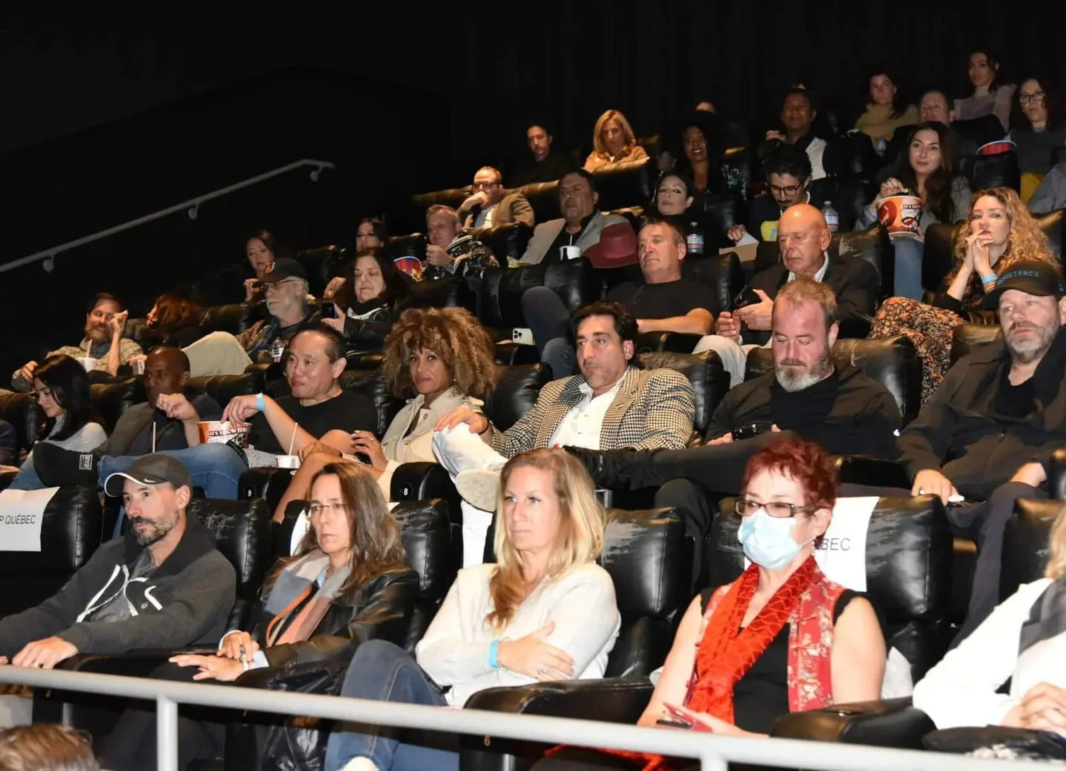 Festival audience seated for a LAIFF screening